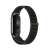 Tech-Protect nylon strap for Xiaomi Smart Band 8 / 8 NFC in black, back view