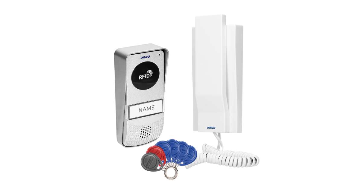 Vrtnik pre rodinu MIZAR ORNO OR-DOM-AT-929/W, otvranie pomocou proximity tagov, automatick ovldanie dver, biela 65444118