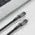 Tech-Protect UltraBoost Lightning kábel laptophoz csatlakoztatva, USB-C, 20W, szürke