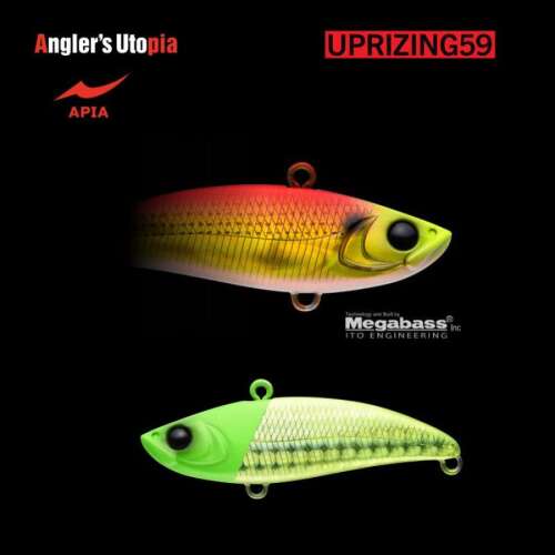 APIA UPRIZING 59 12gr 59mm 13 LH Green Chart wobbler 80675315 - Wobbler