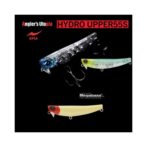 APIA HYDRO UPPER 55S 55mm 5.5gr 06 Classic Red Head horgász wobbler szett - Wobbler