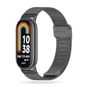 Xiaomi Smart Band 8 / 8 NFC Tech-Protect Milanese Band v čiernej farbe - Tech-Protect