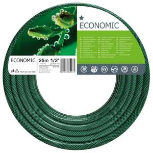 Cellfast Economic 25m 1/2 inch garden hose, green, 3-layer, UV resistant, anti-algae, frost-proof - Irrigation