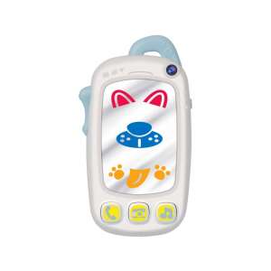 Baby's first mobile phone toy, interactive learning toy for toddlers, features lights, sounds, and buttons - Babies & Toddler