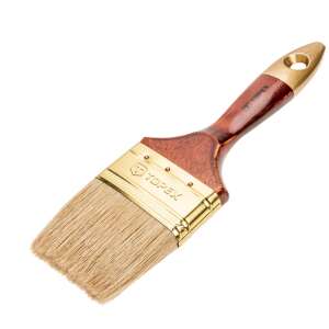 TOPEX 3.0 inch flat paint brush with wooden handle - Paint Brush