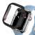 Tech-Protect Defense360 Apple Watch 7/8 45mm Etui, Czarny/Pomarańczowy, Etui ochronne do Apple Watch