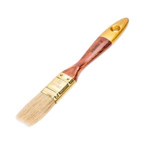 Topex 1.0 hüvelykes lapos ecset fa nyéllel és természetes sörtékkel - Festőecset