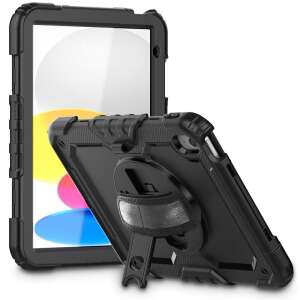 Tech-Protect Solid360 robustes Case für Apple iPad 10.9 2022 (10. Generation), schwarz - Apple Tablet-Taschen