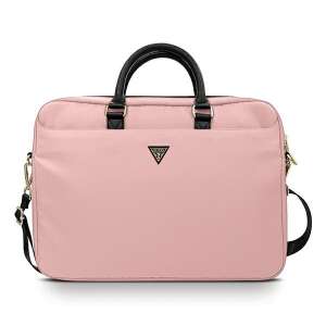 Guess Bag GUCB15NTMLLP 16 inch pink Nylon Triangle Logo laptoptáska 65449975 