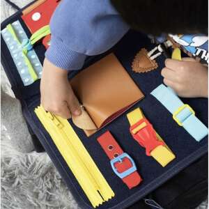 Kruzzel kézügyesség fejlesztő matató táska kisgyermekeknek 84441297 Fejlesztő játékok bölcsiseknek