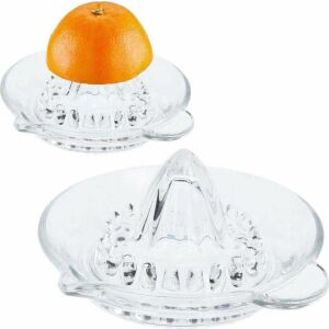 Storcător de citrice din sticlă Excellent Houseware cu portocală - Fierbătoare, Sandwich-maker, Blendere, Prajitoare de paine și Storcatoare de fructe și legume
