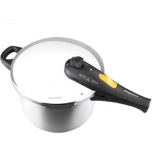 Magefesa Style pressure cooker, stainless steel, 7.5 liter, silver/black - Electric Cookware