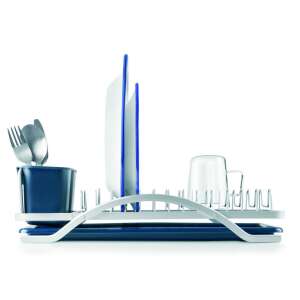 Ibili dish drying rack, aluminum, dark blue, 41x20 cm - Dish Rack