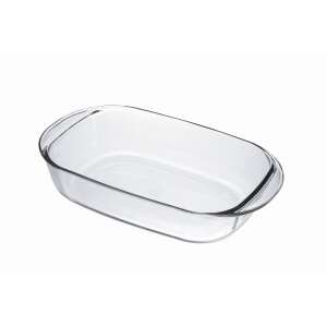 Ibili-Kristall Baking Tray, borosilicate glass, 27x14x7 cm, transparent 65459051 - Ibili