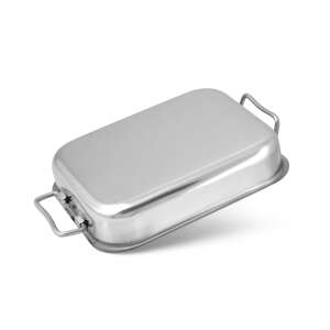 Fissman stainless steel roasting pan with handles, 35x26x6cm - Baking sheet