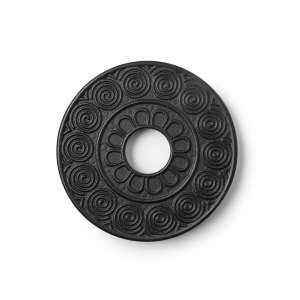 Ibili cast iron teapot stand, black, 16x1.5 cm - Ibili