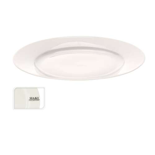 Siaki Porzellanteller, 27 cm, weiß