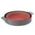 BergHOFF Leo silicone steamer insert, grey and red, 24x5 cm