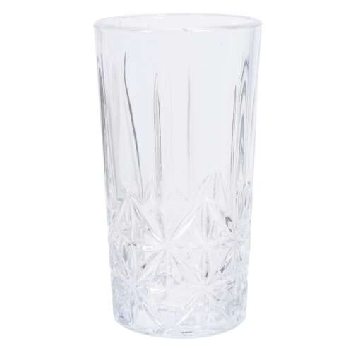 4 pohár készlet Kiváló háztartási eszközök, hőálló üveg, 7x13 cm, 260 ml, átlátszó 65459307