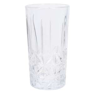 Zestaw 4 szklanek Excellent Houseware, szkło żaroodporne, 7x13 cm, 260 ml, przezroczyste 65459307 - Butelka na wodę