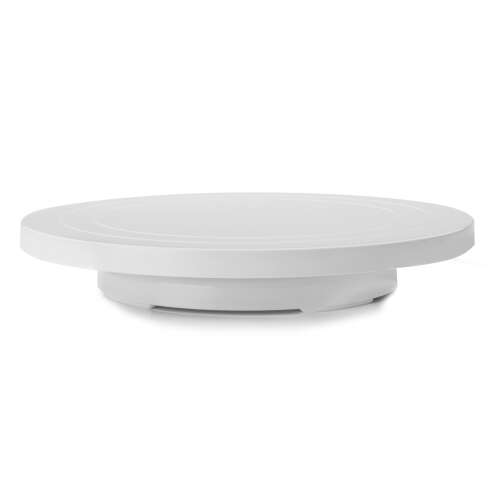 Ibili Ecoprof cake turntable, white, 31x5 cm, plastic
