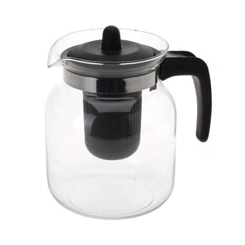 Excellent Houseware Üveg Teafőző - 1,5 Literes, Beépített Szűrővel