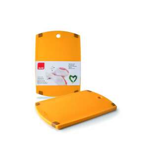 Ibili plastic cutting board, orange, 33x23x1,5 cm - Ibili