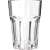Excellent Houseware Trinkglas, 8 cm, 250/360 ml, klar, hitzebeständig
