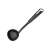 Judge Satin Tools Schöpfkelle, schwarzes Küchenutensil