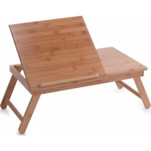 Zeller bamboo bed tray table with adjustable top - Tray