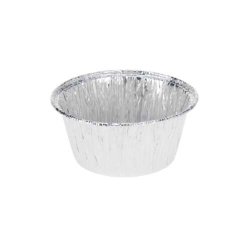 16-piece Aluminum Baking Cup Set, 8x3.8 cm, Silver 65460666