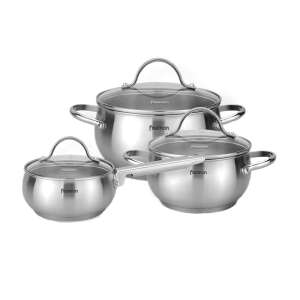 Fissman Martinez stainless steel cookware set, 6 pieces - Home & Garden