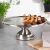 Excellent Houseware Cake Stand, Stainless Steel, 33x15 cm, Silver 65461034