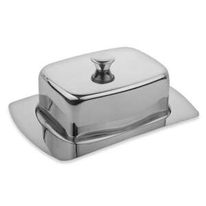 Ibili Butterdose aus Edelstahl mit Deckel - Essig- & Ölspender
