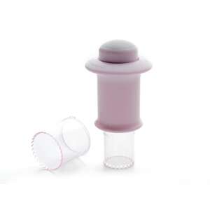 Ibili Blondas cupcake corer tool, pink, with transparent parts - Cookie cutter