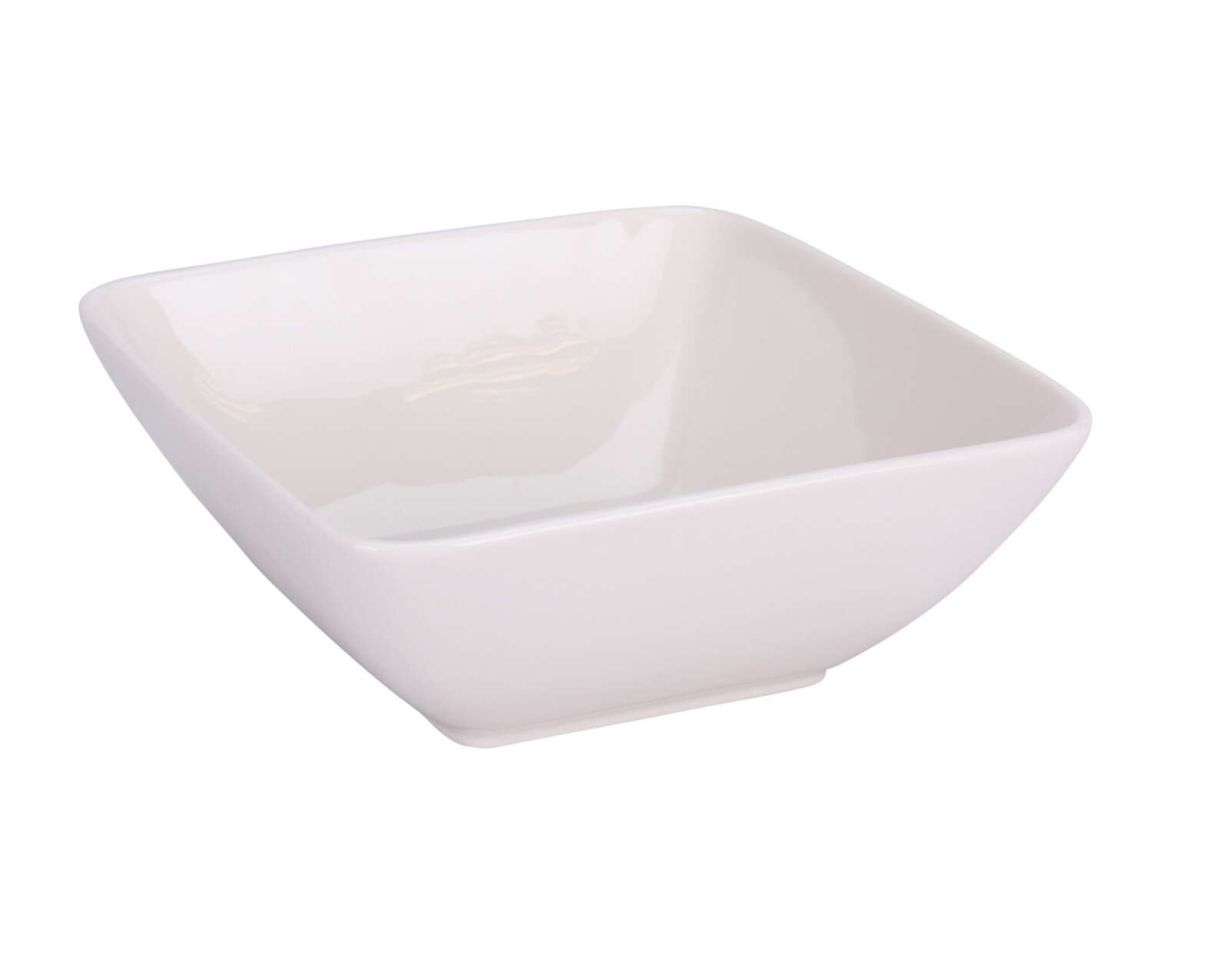 Siaki Collection rectangular dish, porcelain, 15.5x15.3x6 cm, white