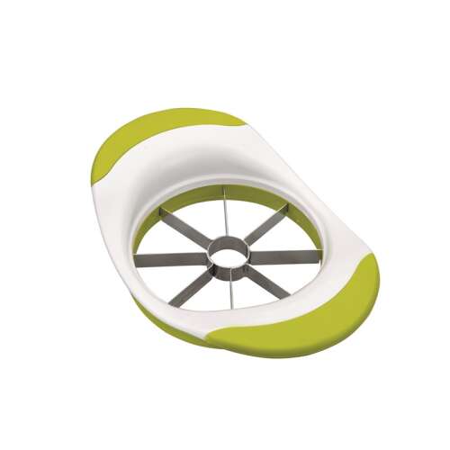 Ibili apple slicer, stainless steel, white and green, 8 slices