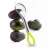Ibili avocado slicer with avocados, stainless steel and plastic, green and silver, 24.5 cm