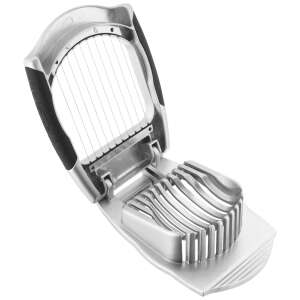 Stellar egg slicer, made of zinc alloy, for slicing hard-boiled eggs into even wedges - Egg slicer
