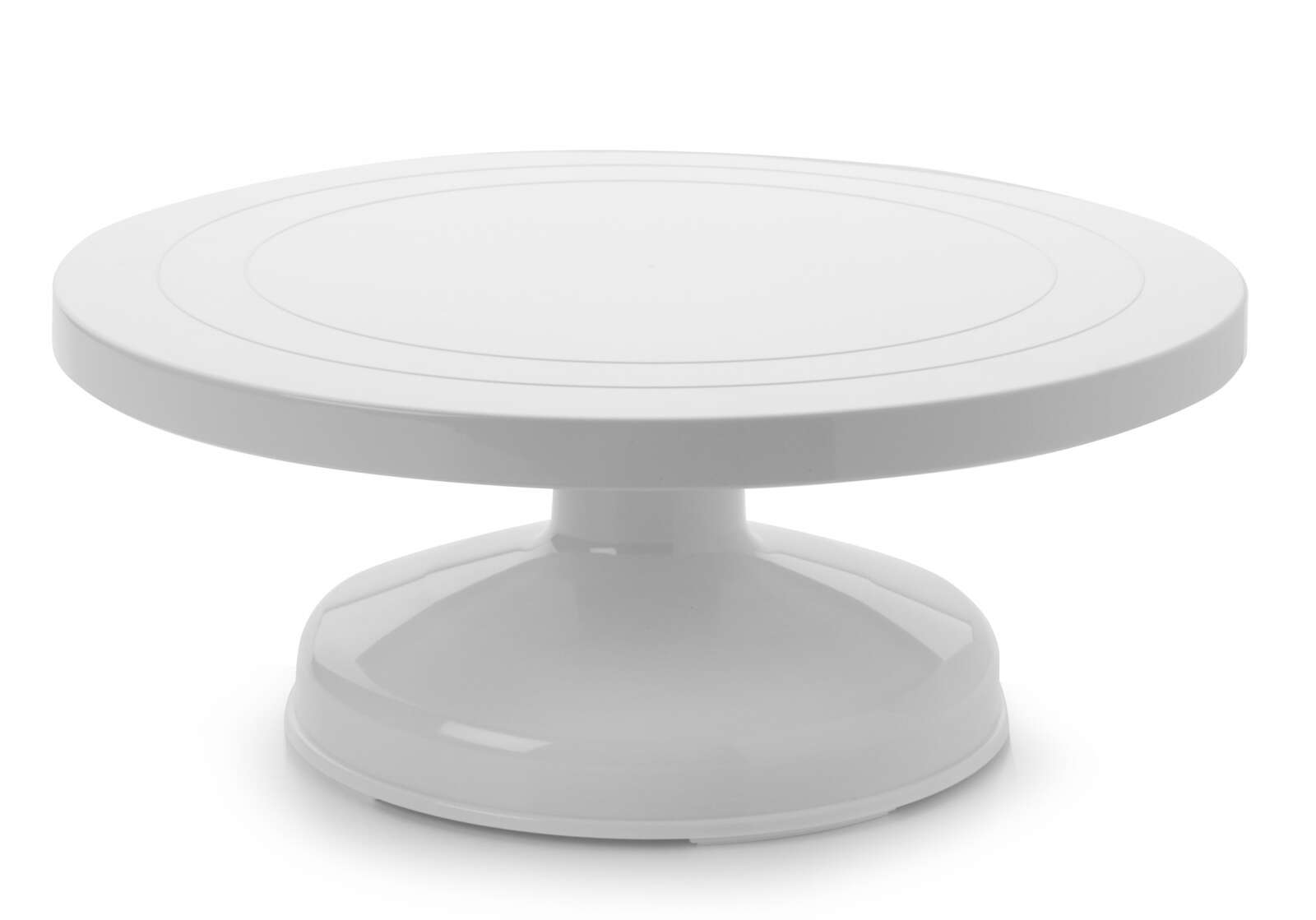 Ibili-Ecoprof Cake Stand, Plastic, 31x12.5 cm, White