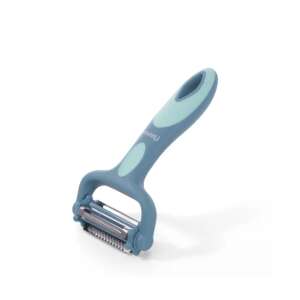 Fissman vegetable and fruit peeler with 3 blades, green - Peeler