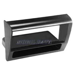 Alfa Romeo 155, Lancia Dedra és Delta autórádió beszerelő keret, 1 DIN, fekete - Fejegység kiegészítő