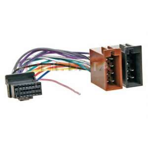 ALPINE autórádió csatlakozó 510291, 16 pólus/ISO adapter kábel - Fejegység kiegészítő