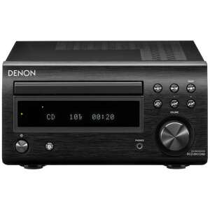 Denon RCDM41DAB CD vevő, fekete, Bluetooth-szal, DAB/DAB+ és FM rádióval, 2 x 30W kimenettel - Denon