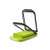 Ibili Easycook vegetable slicer for salads, green and black, stainless steel blades, plastic, 21x12x3 cm, open view