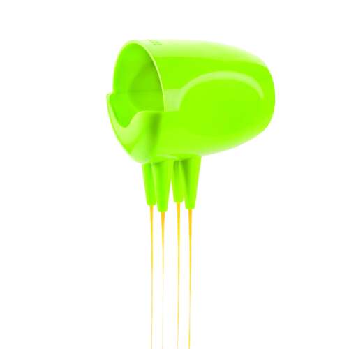 Ibili zöld műanyag tojásszeparátor négy kifolyóval