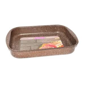 Forma do pieczenia Fissman, aluminiowa, 35x25x6 cm, brązowa - Tepsi