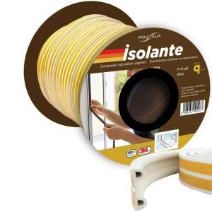 iSOLANTE Ablaktömítés - P Profil - 80m - Fehér