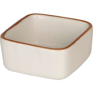 White ceramic mini bowl, Excellent Houseware brand, 7x7x4 cm - Bowl