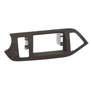 Kia Picanto 2011.05-> dupla DIN autórádió beépítő keret 381178-30 - Fejegység kiegészítő